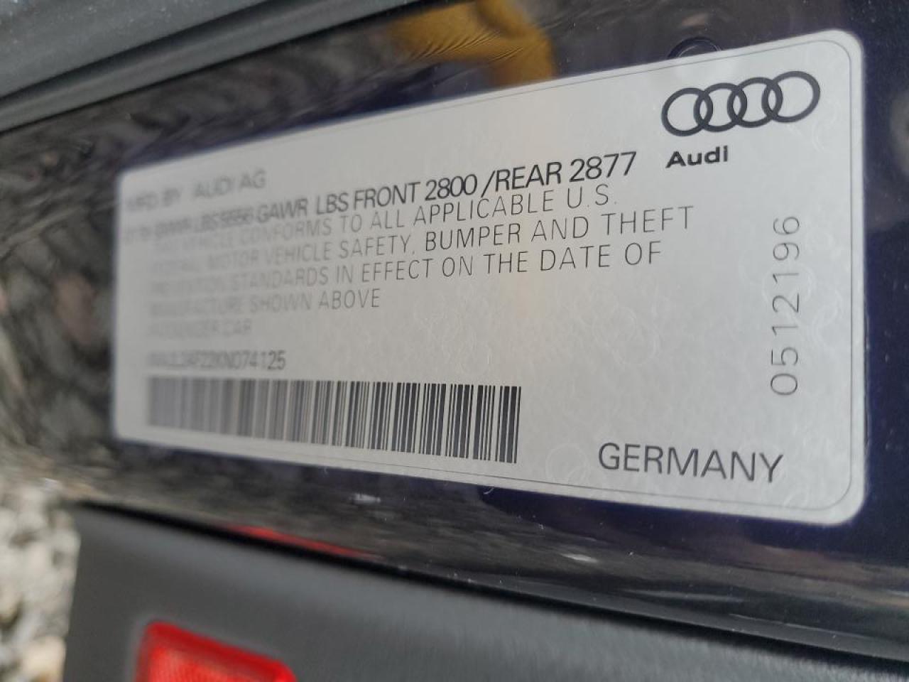 2019 Audi A6 VIN WAUL2AF22KN074125 Copart auction photo, front end damage thumbnail 13