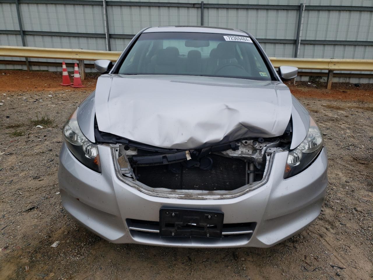 2011 Honda Accord VIN 1HGCP2F89BA145554 Copart auction photo, front end / minor dent/scratches damage thumbnail 5