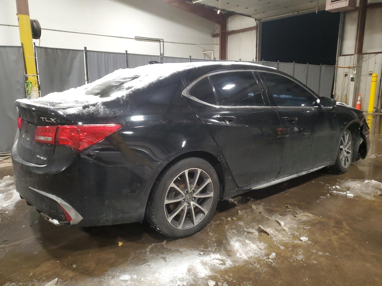 2018 Acura TLX VIN 19UUB3F55JA005742 Copart auction photo, front end damage thumbnail 3