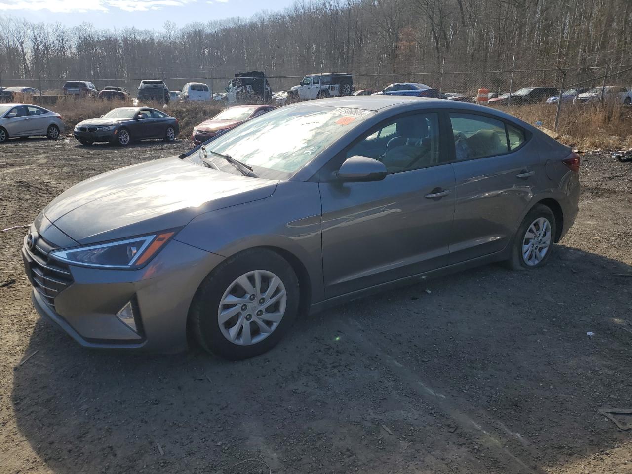 2019 Hyundai Elantra VIN 5NPD74LF5KH492907