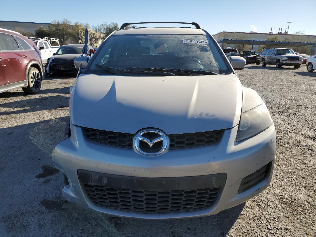 2009 Mazda CX-7 VIN JM3ER293090228069 Copart auction photo, front end / side damage thumbnail 5