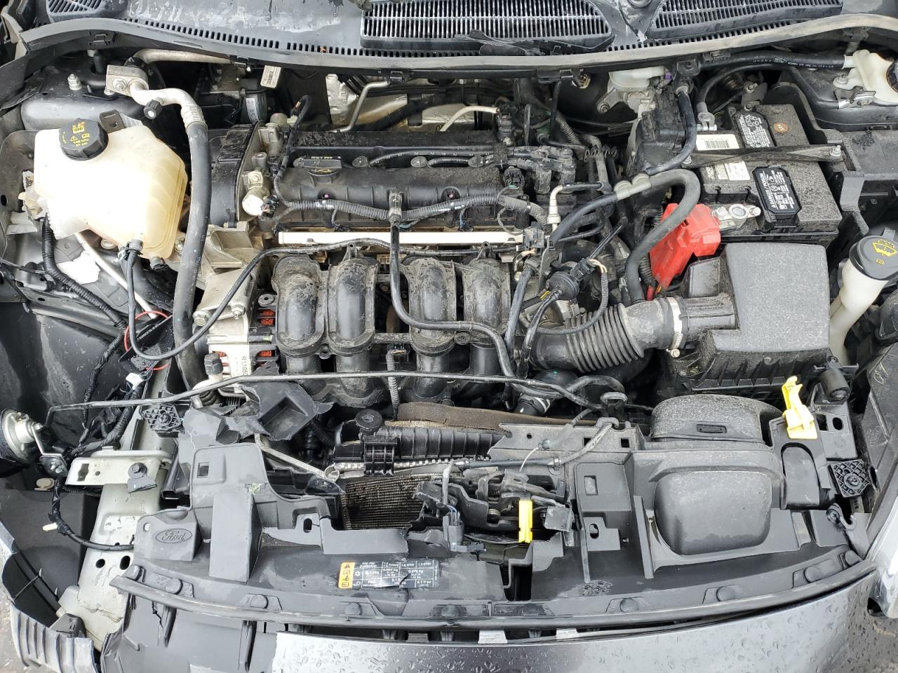 2019 Ford Fiesta VIN 3FADP4EJ3KM134707 Copart auction photo, front end damage thumbnail 11