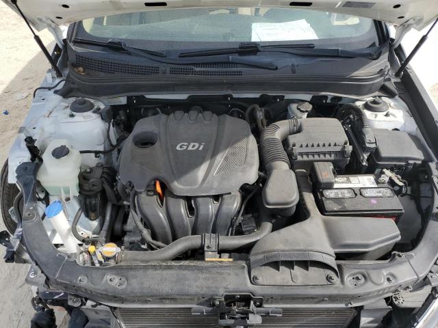 2012 Hyundai Sonata VIN 5NPEC4AC2CH461334 Copart auction photo, side / front end damage thumbnail 11