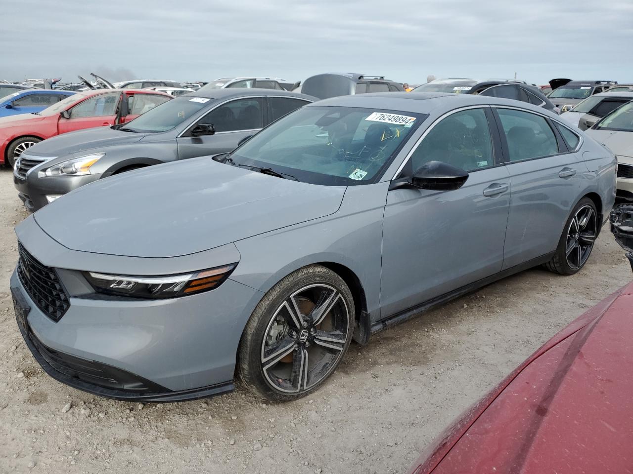2023 Honda Accord VIN 1HGCY2F56PA031201 Copart auction photo, water/flood damage thumbnail 2