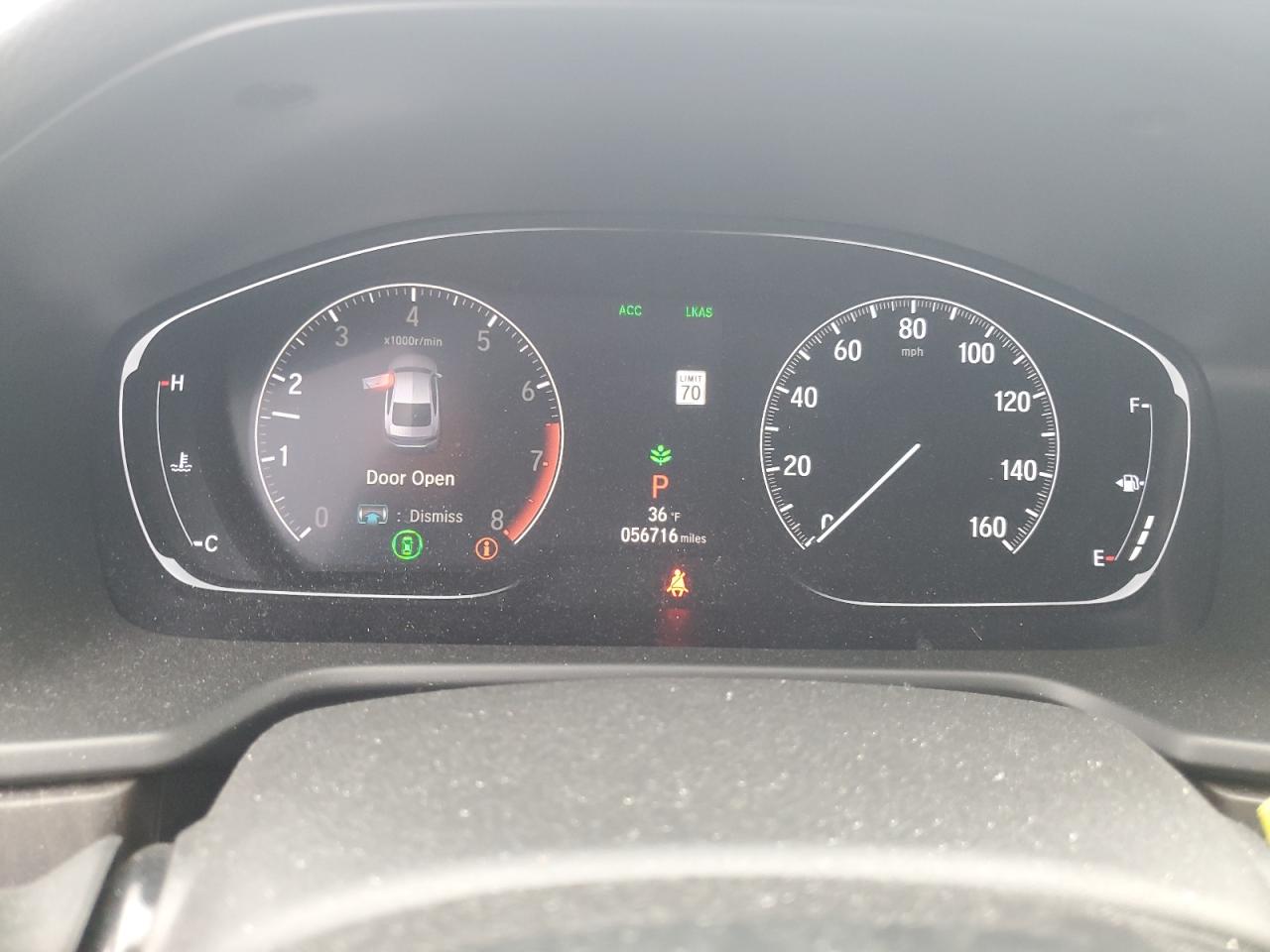 2018 Honda Accord VIN 1HGCV1F5XJA244761 Copart auction photo, rear end damage thumbnail 9