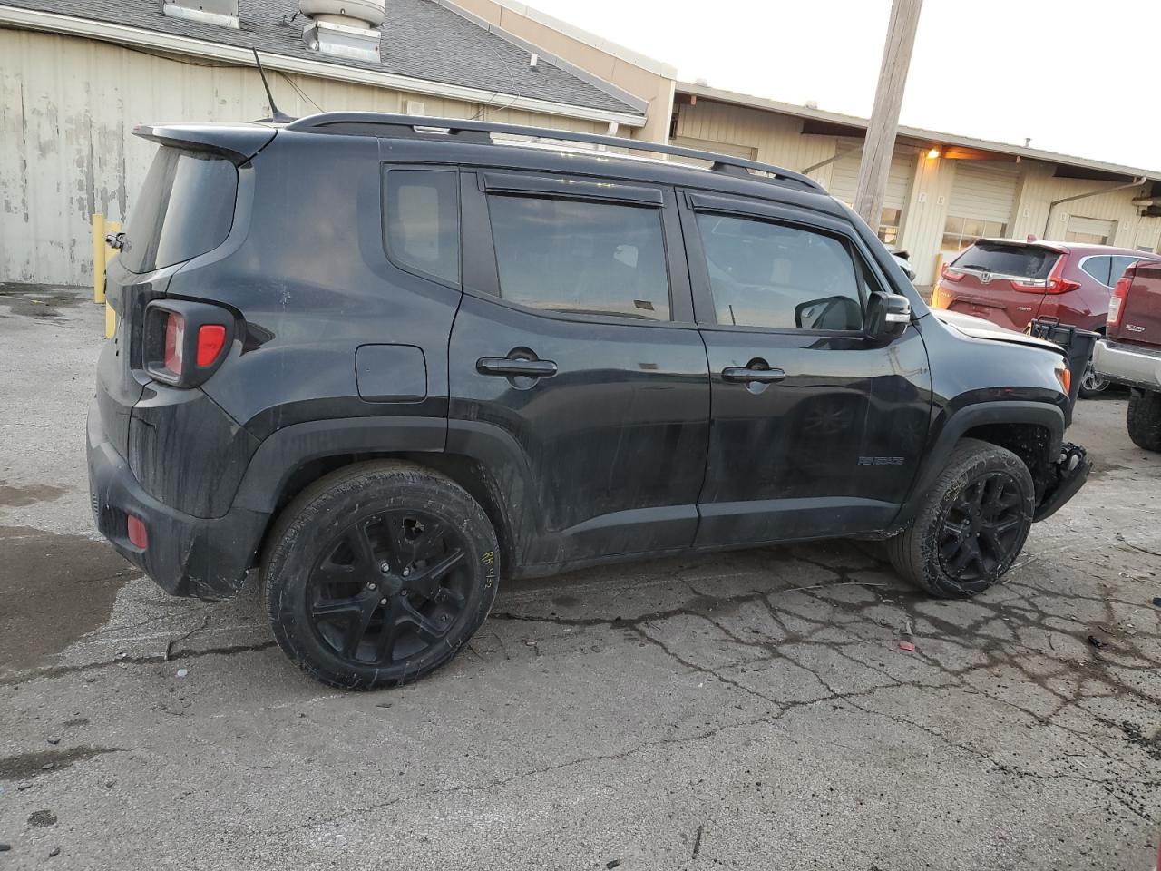 2017 Jeep Renegade VIN ZACCJBBB9HPF97739 Copart auction photo, front end damage thumbnail 3