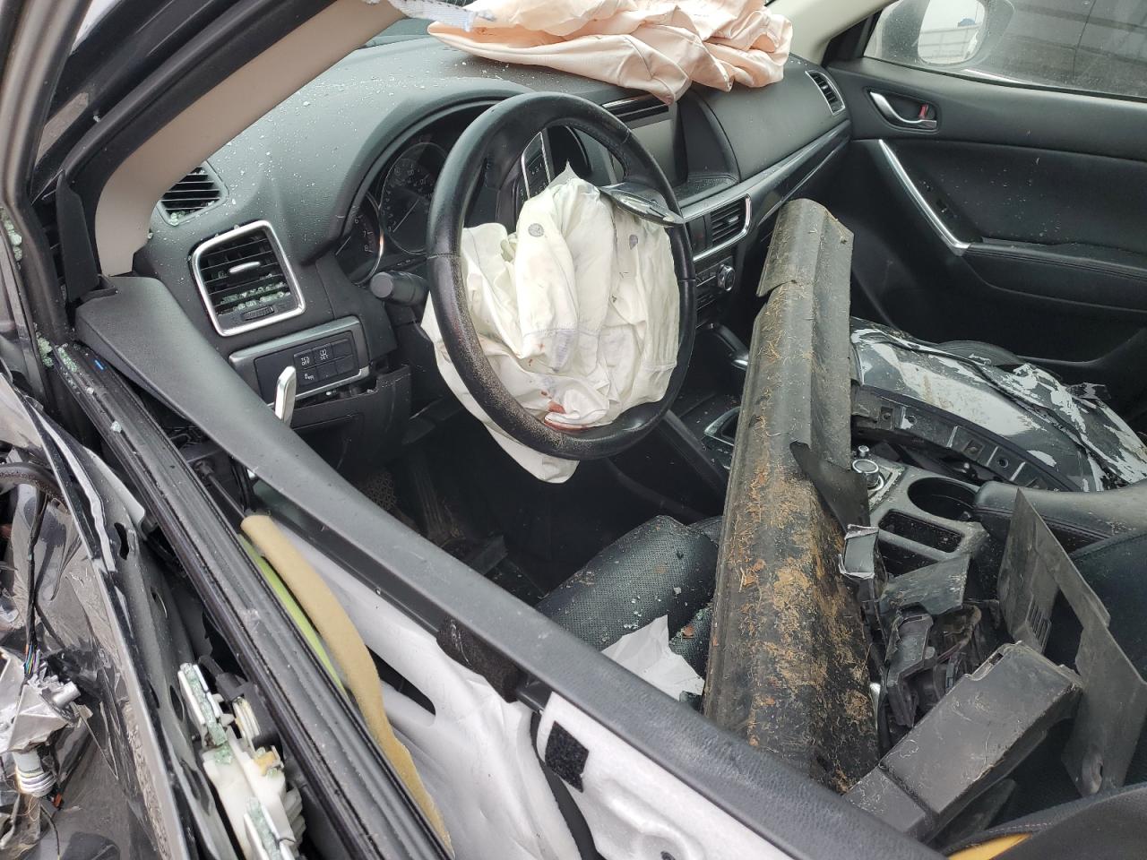 2016 Mazda CX-5 VIN JM3KE4DY1G0871959 Copart auction photo, all over damage thumbnail 8