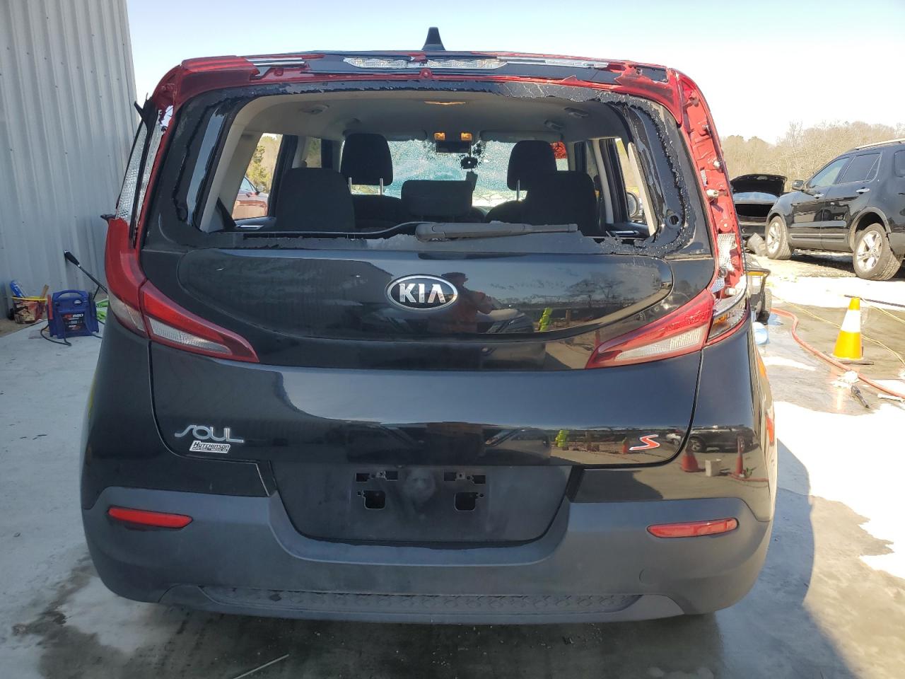 2020 KIA Soul VIN KNDJ23AU0L7730892 Copart auction photo, front end / rear end damage thumbnail 6