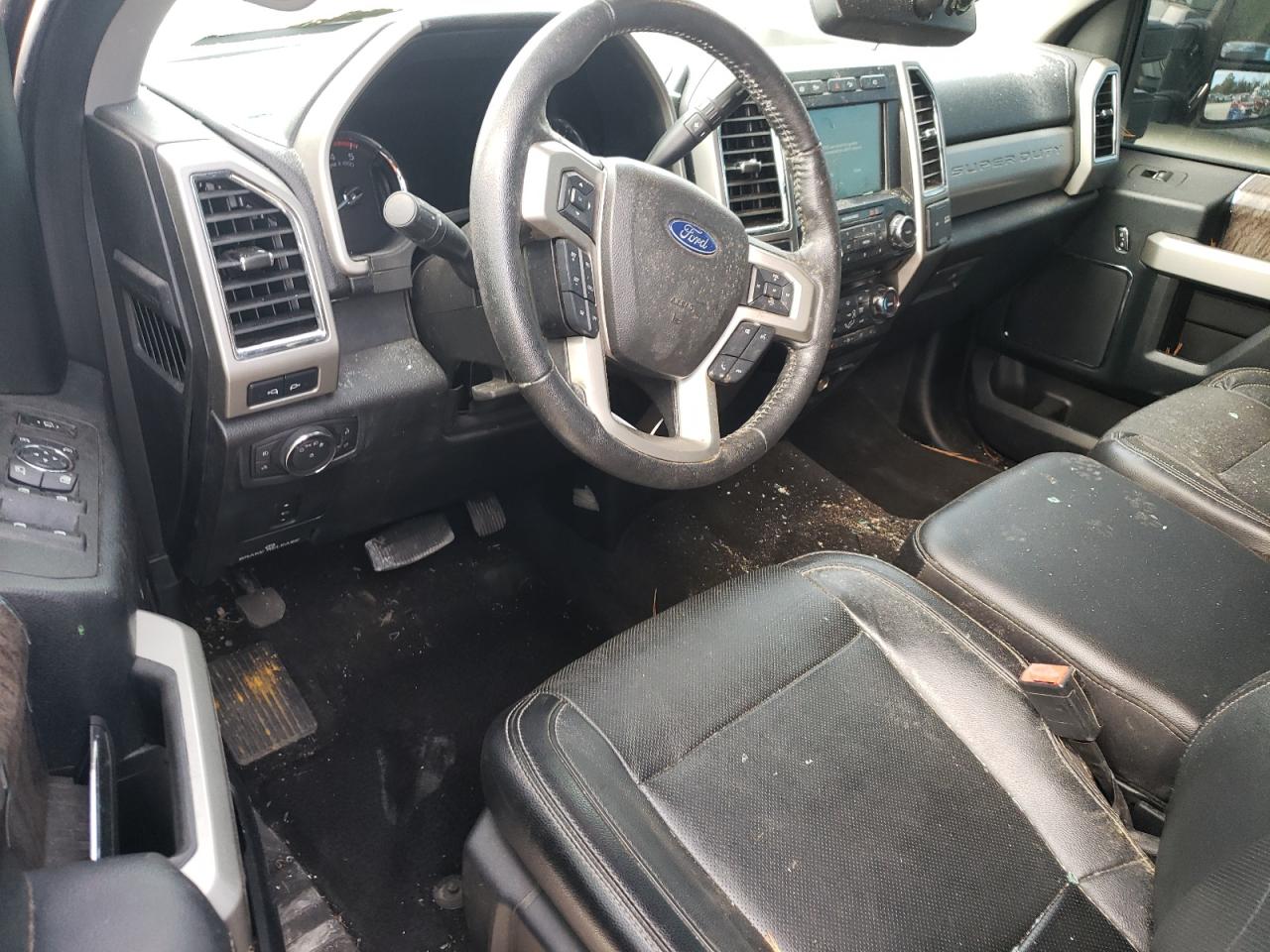2018 Ford F250 VIN 1FT7W2BTXJEC42072 Copart auction photo, front end / top/roof damage thumbnail 8