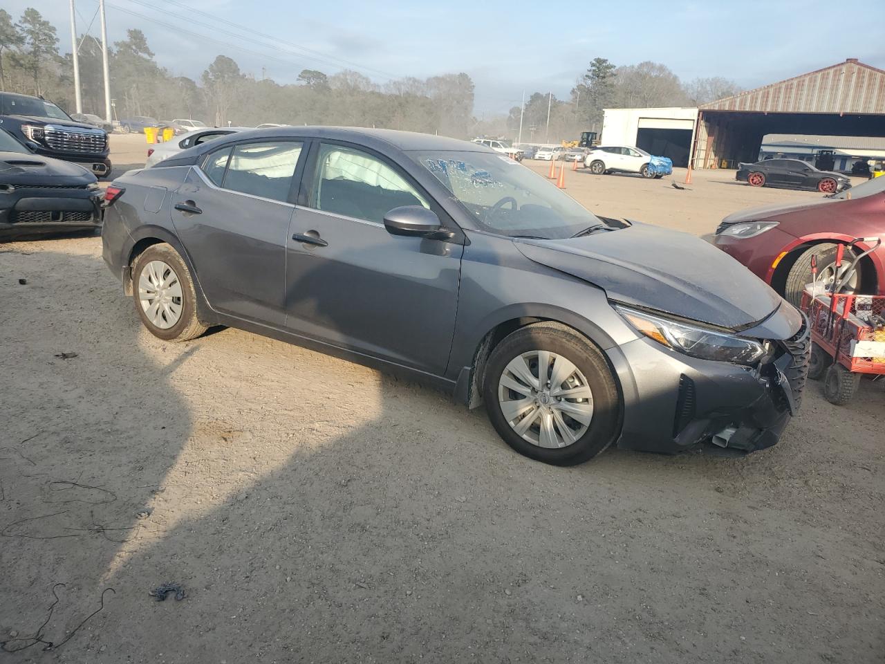 2024 Nissan Sentra VIN 3N1AB8BV6RY384054 Copart auction photo, front end damage thumbnail 4