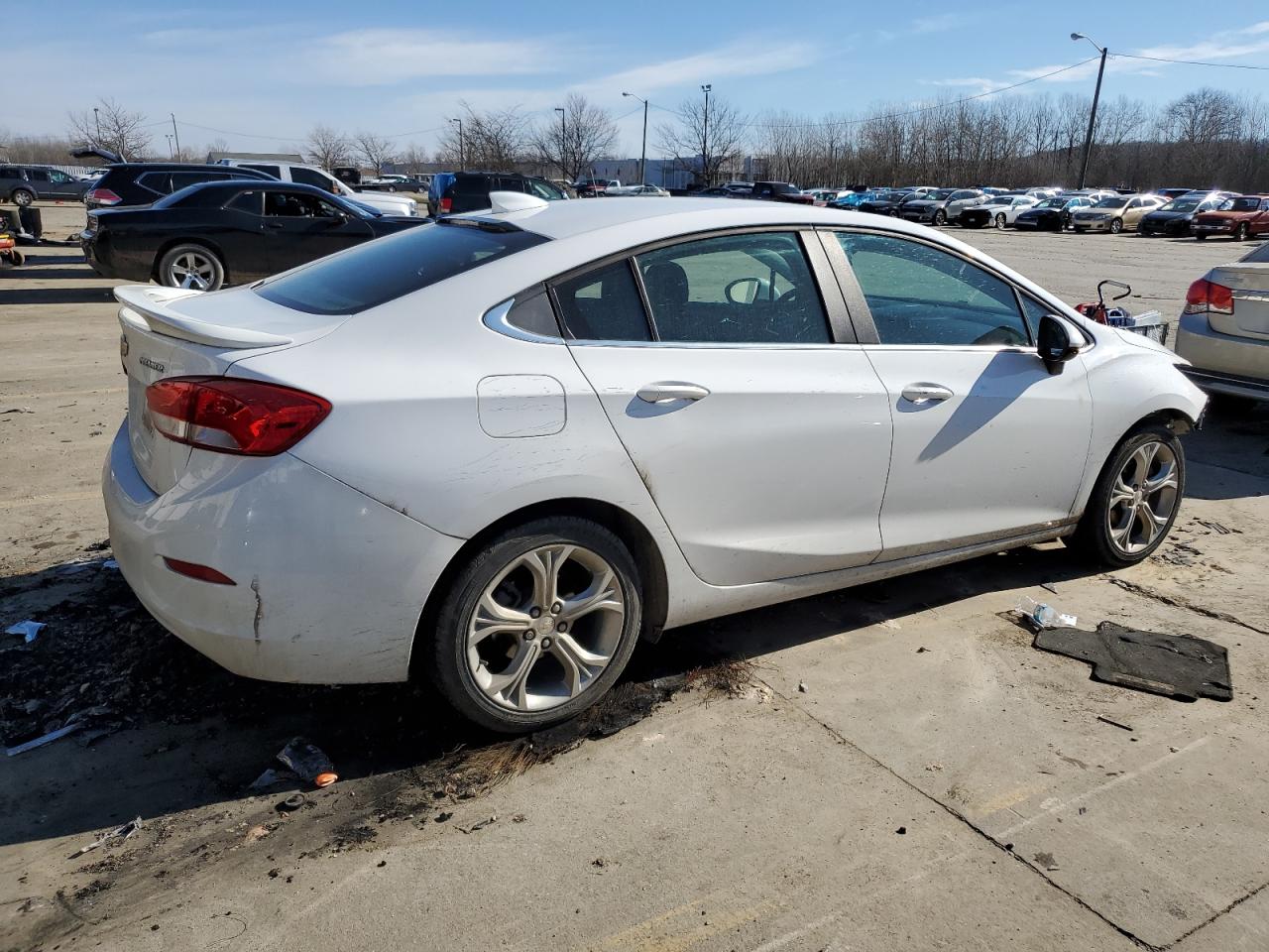 2019 Chevrolet Cruze VIN 1G1BF5SM6K7121347 Copart auction photo, front end damage thumbnail 3