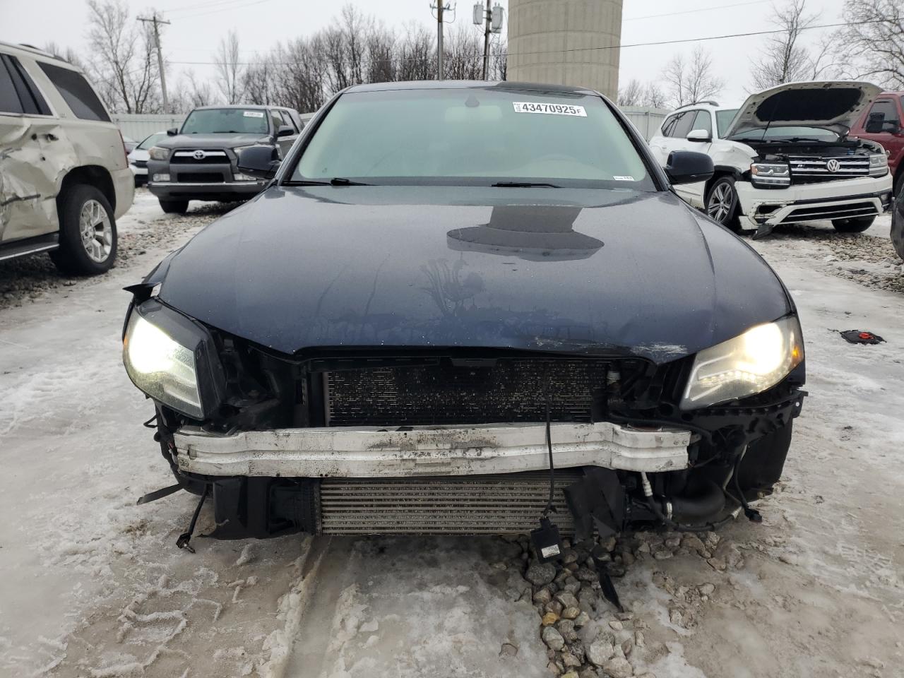 2010 Audi A4 VIN WAUFFAFL7AN014477 Copart auction photo, front end damage thumbnail 5