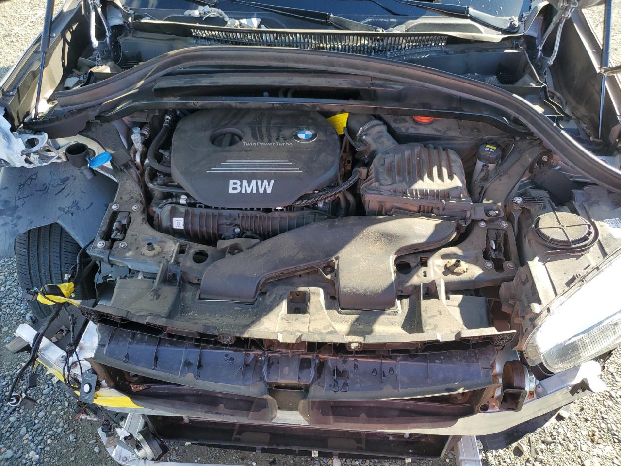2018 BMW X1 VIN WBXHT3Z3XJ4A67018 Copart auction photo, front end damage thumbnail 12
