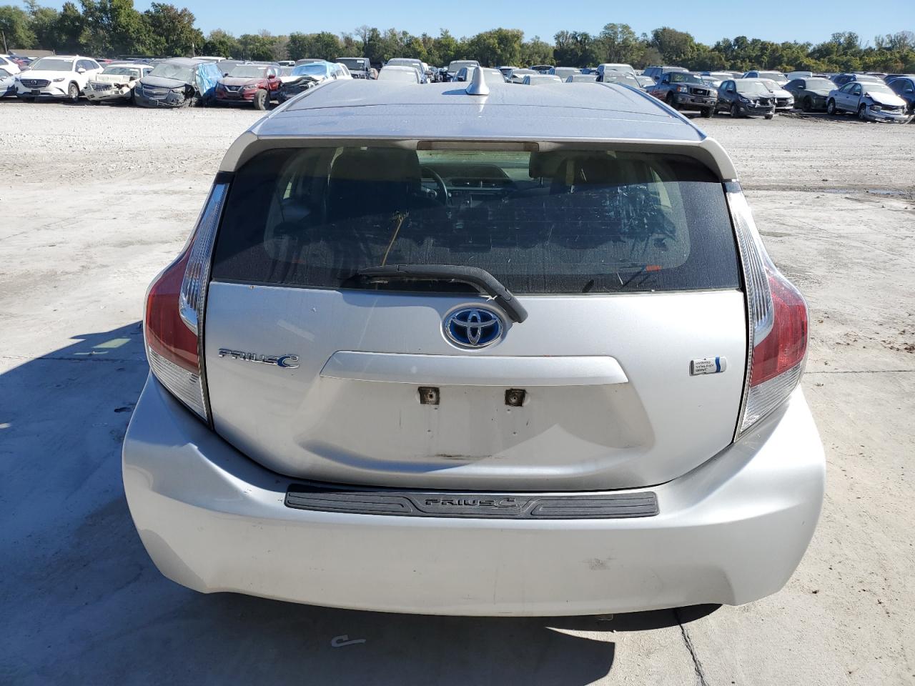 2015 Toyota Prius VIN JTDKDTB39F1579384 Copart auction photo, front end damage thumbnail 6