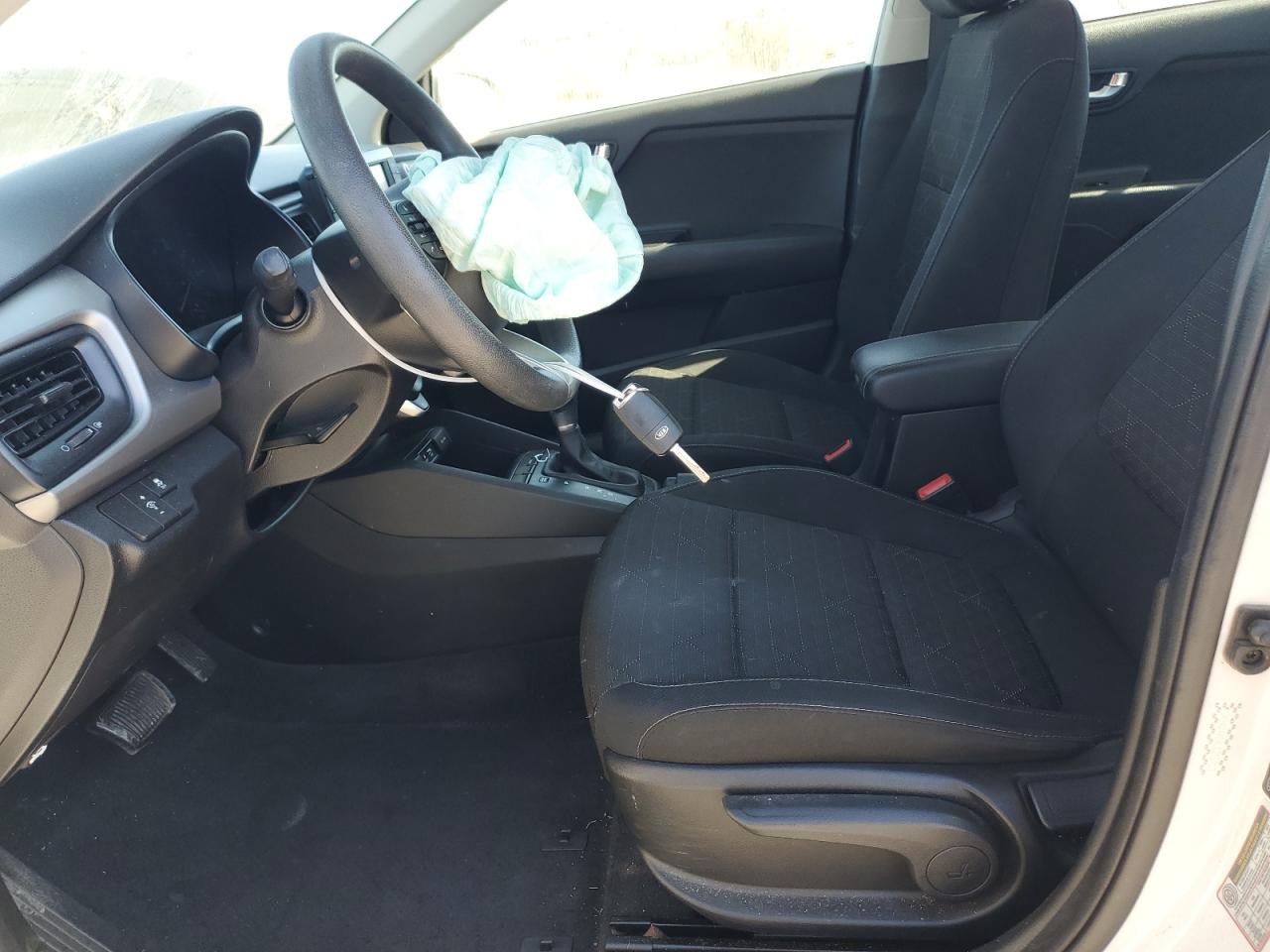 2020 KIA Rio VIN 3KPA24AD9LE255913 Copart auction photo, front end damage thumbnail 7