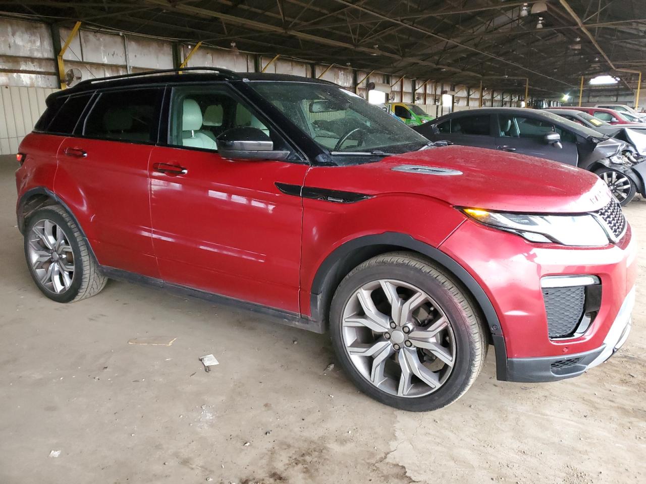 2018 Land Rover Range Rover VIN SALVE2RX5JH317819 Copart auction photo, damage history damage thumbnail 4