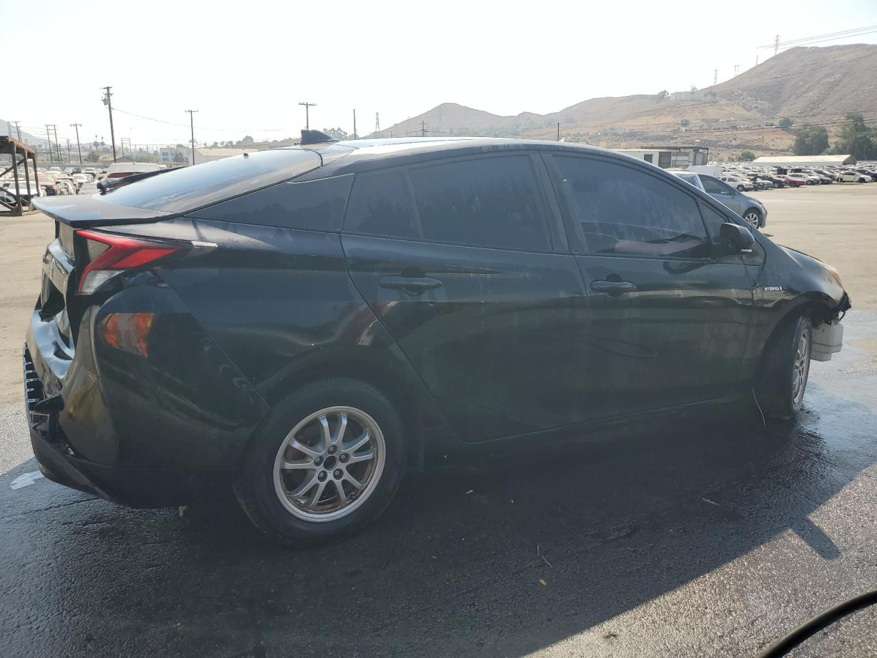 2016 Toyota Prius VIN JTDKBRFU8G3520473 Copart auction photo, front end / rear end damage thumbnail 3