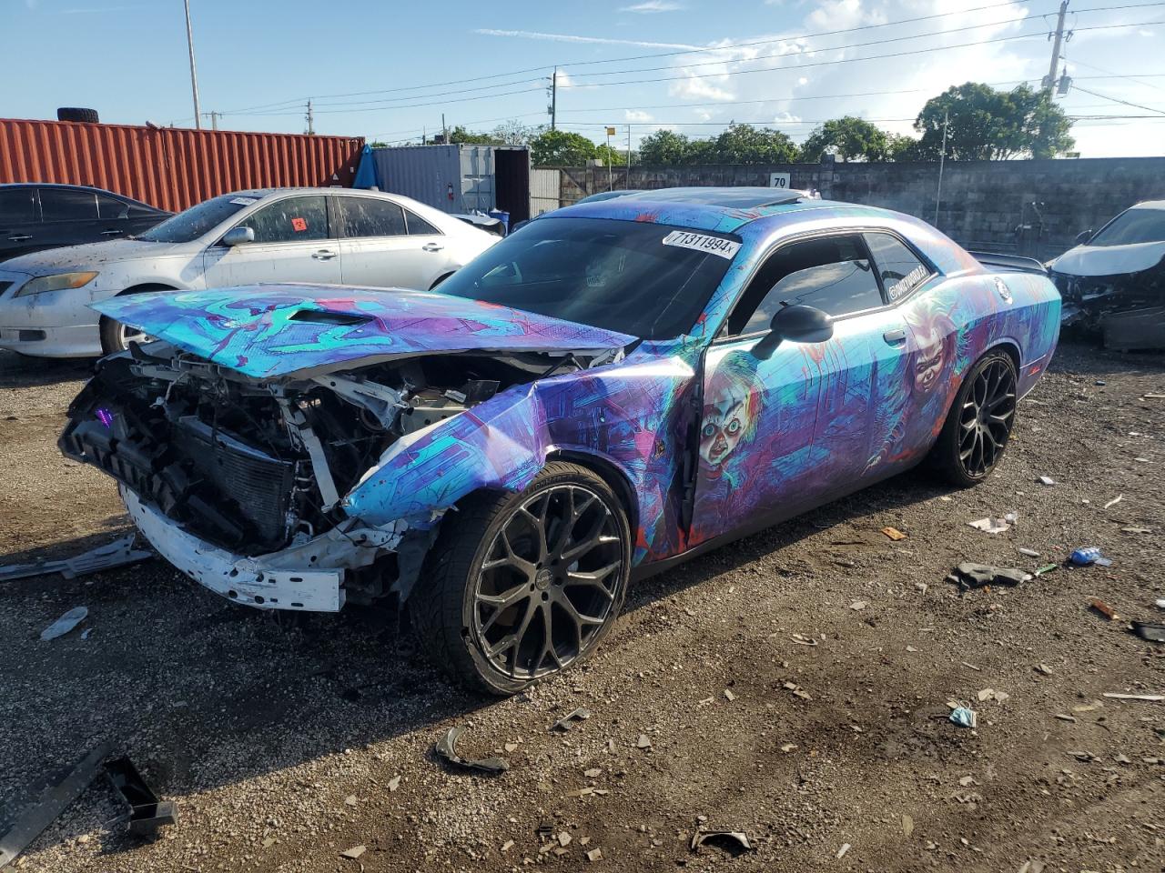2018 Dodge Challenger VIN 2C3CDZFJ0JH215482