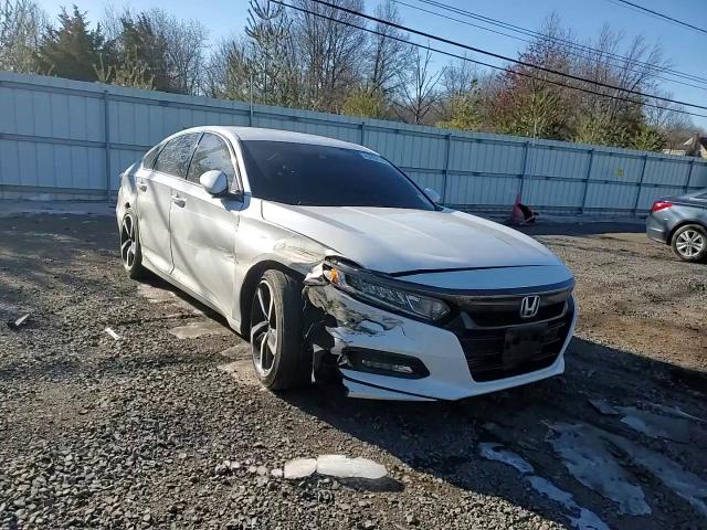2020 Honda Accord VIN 1HGCV1F39LA065645 Copart auction photo, front end / side damage thumbnail 11