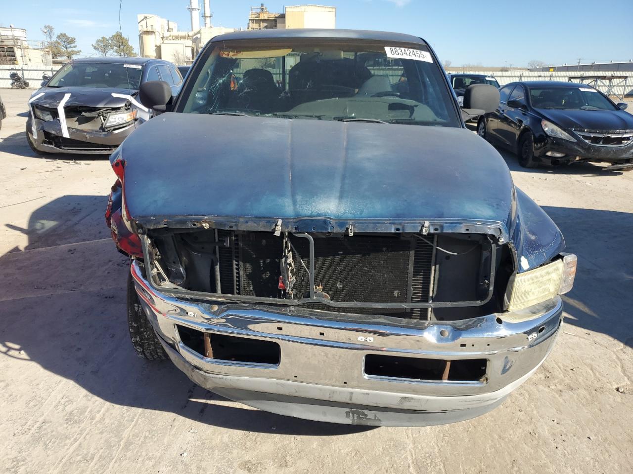 2001 Dodge RAM VIN 1B7HC16X61S331966 Copart auction photo, front end / side damage thumbnail 5