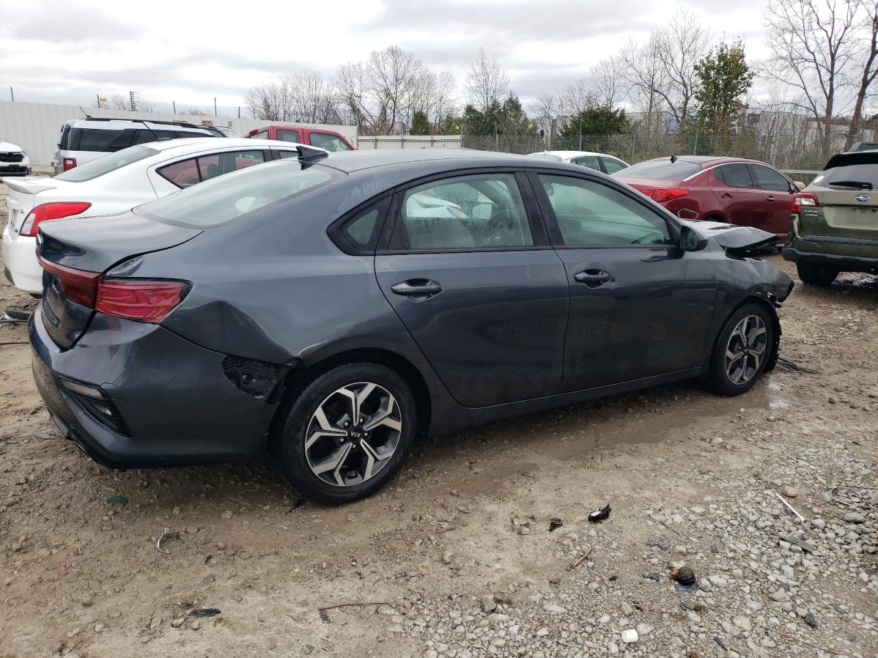 2020 KIA Forte VIN 3KPF24AD4LE234540 Copart auction photo, front end / rear end damage thumbnail 3