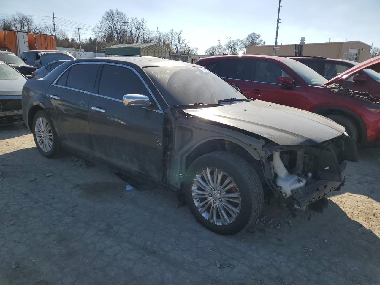 2013 Chrysler 300 VIN 2C3CCAKT4DH600916 Copart auction photo, front end damage thumbnail 4