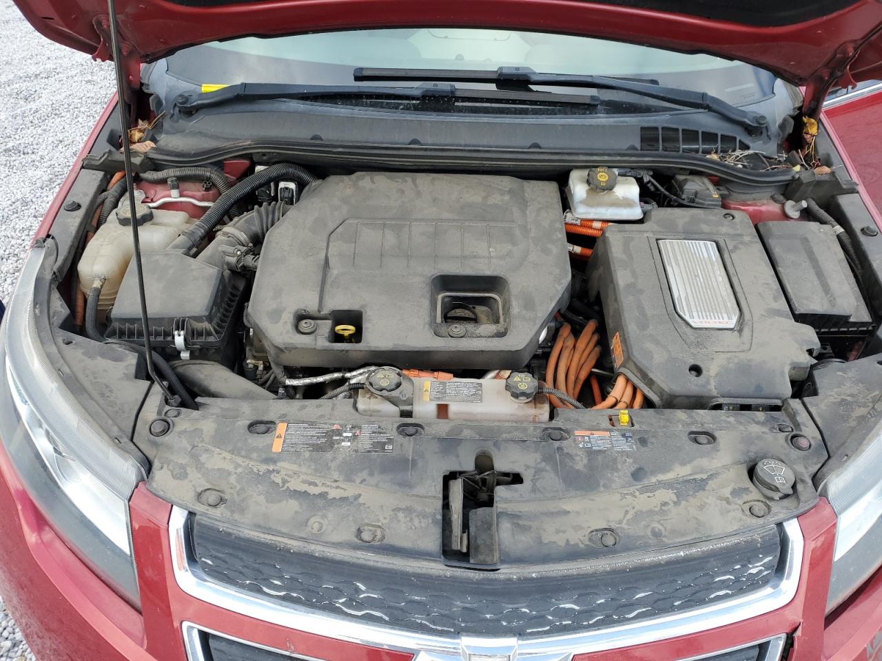 2013 Chevrolet Volt VIN 1G1RF6E4XDU101168 Copart auction photo, front end damage thumbnail 13