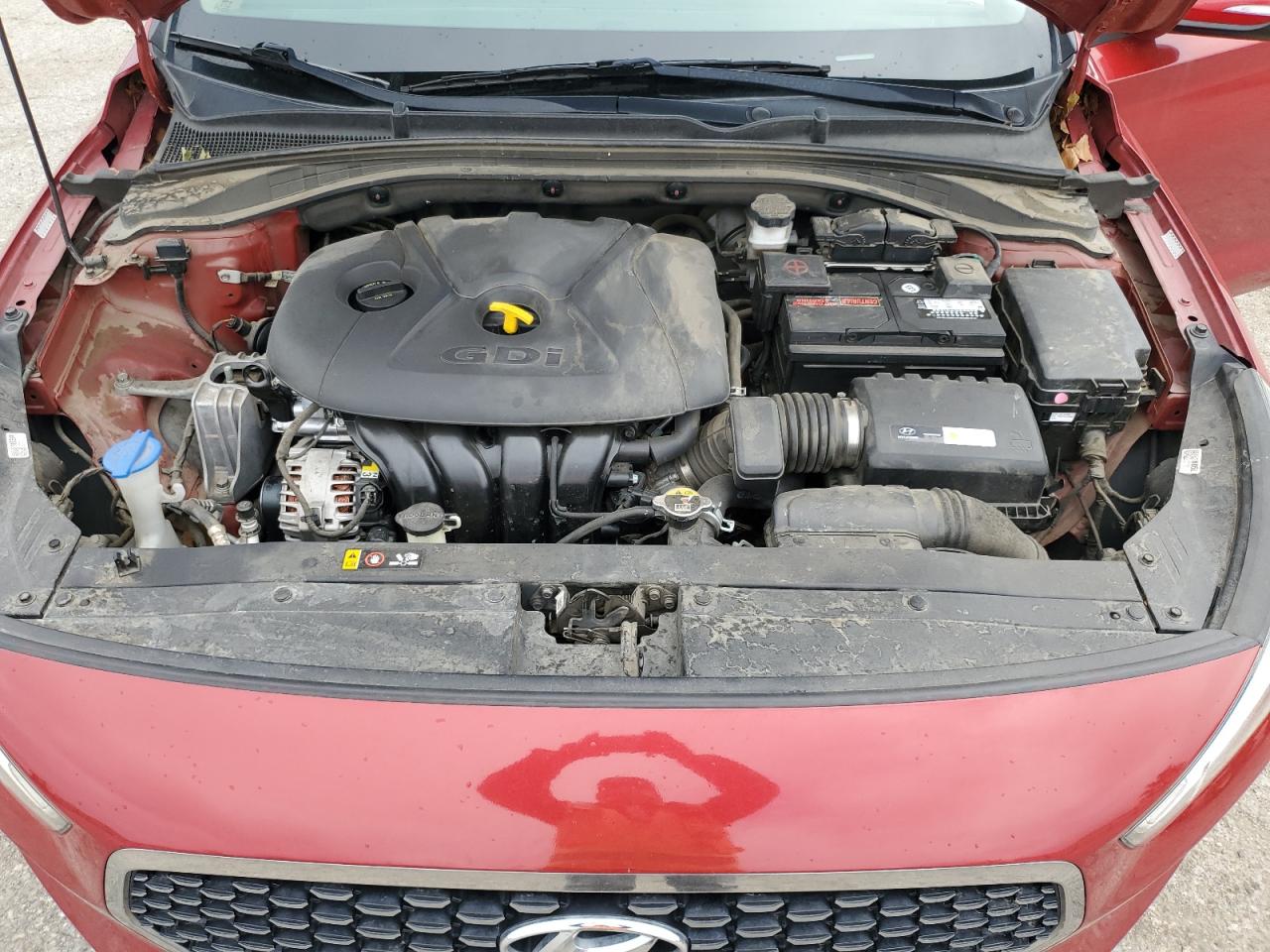 2018 Hyundai Elantra VIN KMHH35LE1JU011934 Copart auction photo, rear end damage thumbnail 11