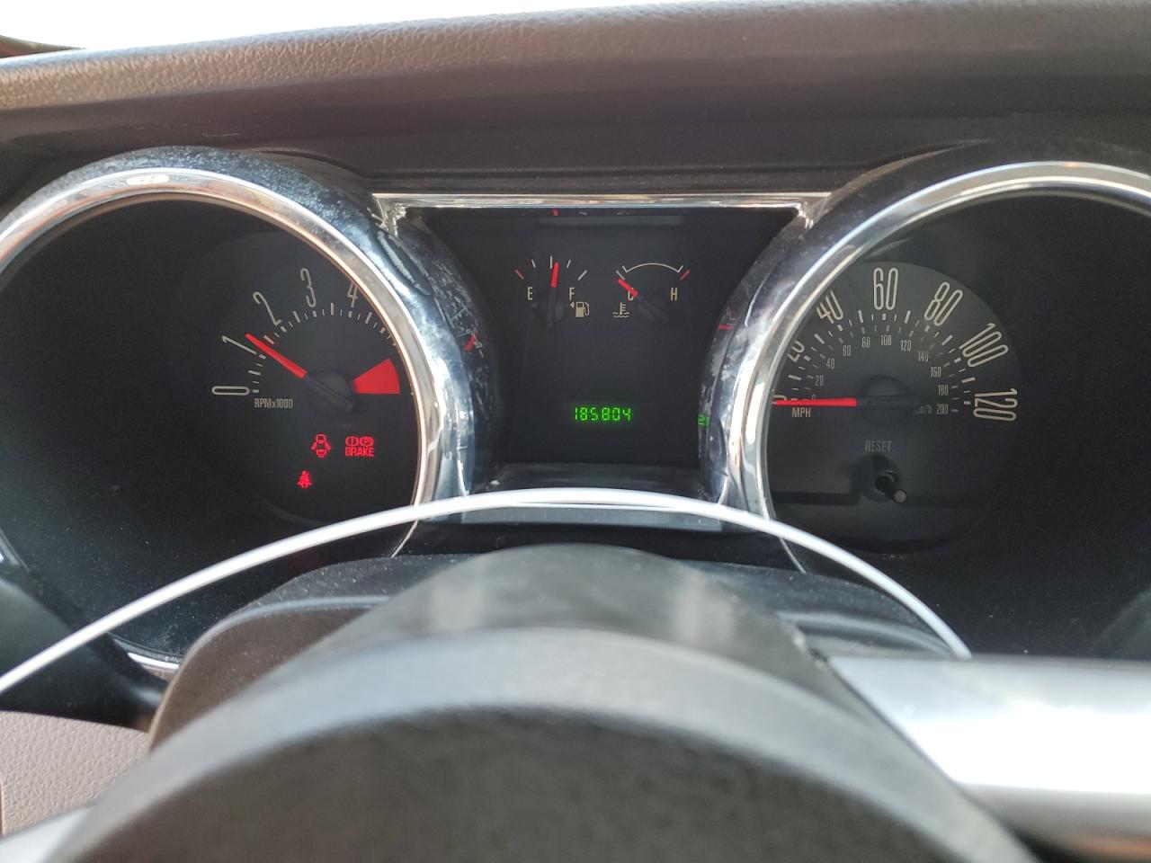 2008 Ford Mustang VIN 1ZVHT80N585115886 Copart auction photo, front end damage thumbnail 9