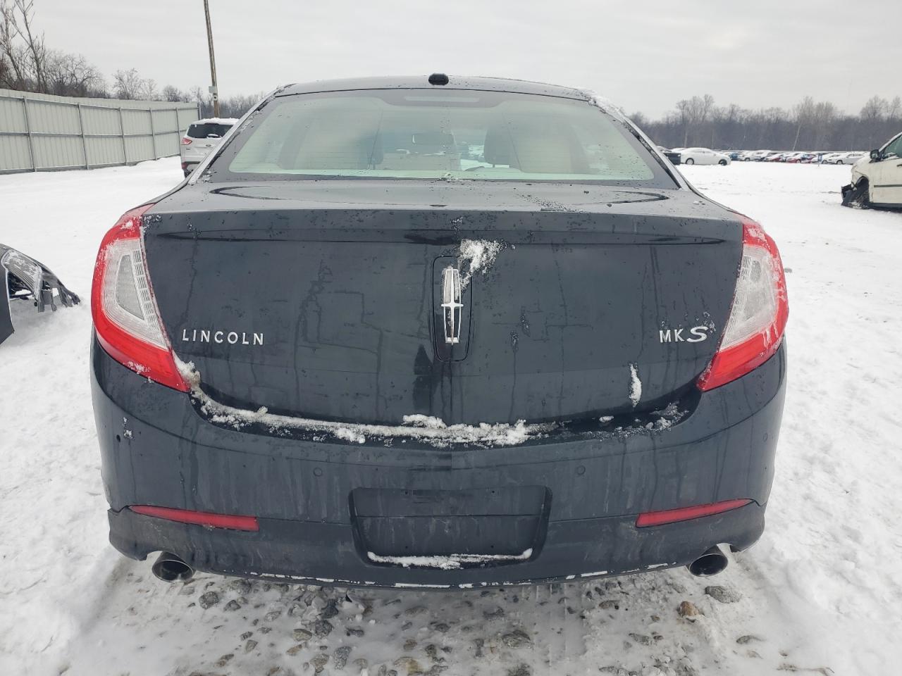 2013 Lincoln MKS VIN 1LNHL9DK9DG604343 Copart auction photo, front end / rear end damage thumbnail 6