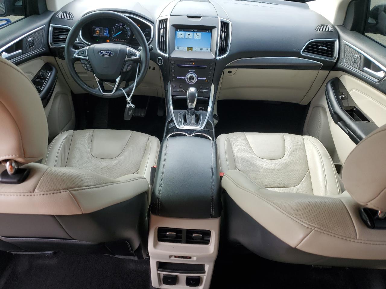 2017 Ford Edge VIN 2FMPK4K98HBB60824 Copart auction photo, rear end damage thumbnail 8