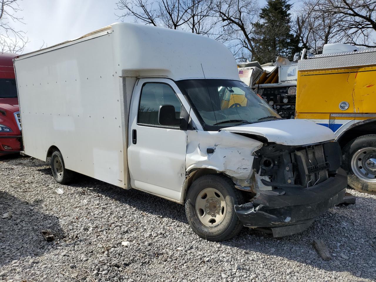 2017 Chevrolet Express VIN 1HA3GSCF7HN008711 Copart auction photo, front end / rear end damage thumbnail 4