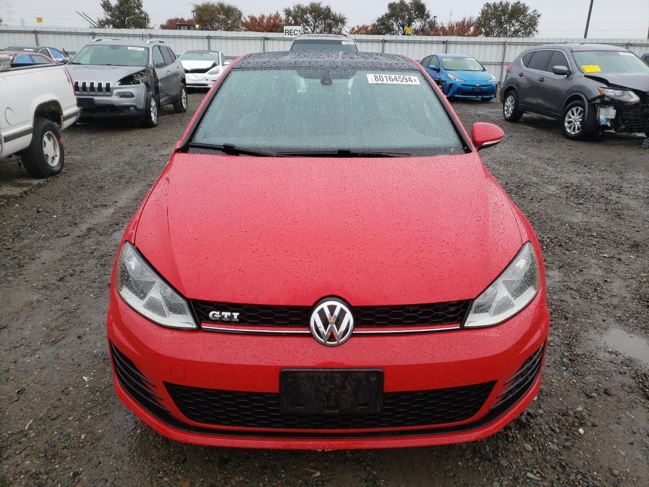 2016 Volkswagen GTI VIN 3VWYT7AU6GM006281 Copart auction photo, front end / side damage thumbnail 5