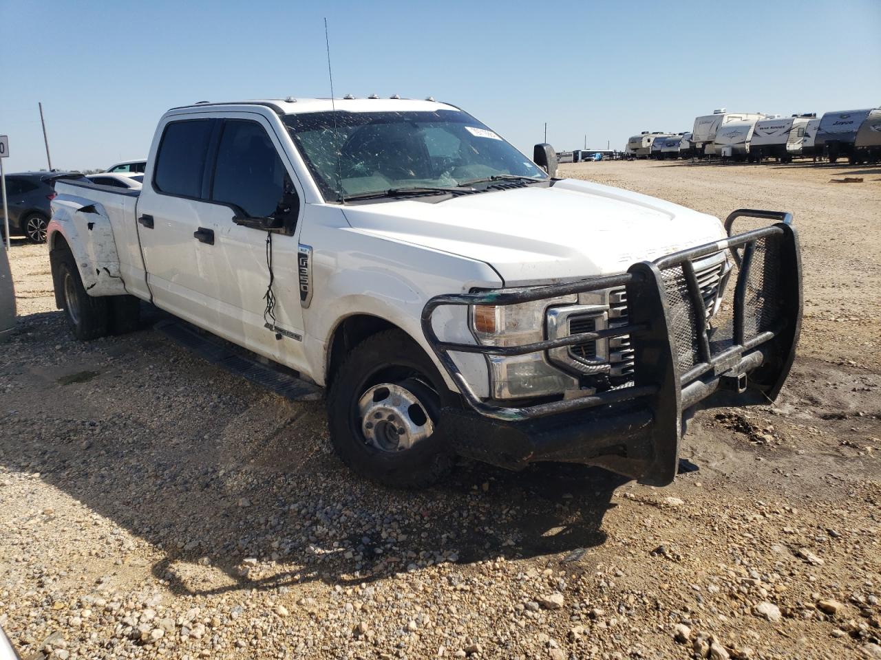 2021 Ford F350 VIN 1FT8W3DT7MED28824 Copart auction photo, front end damage thumbnail 4