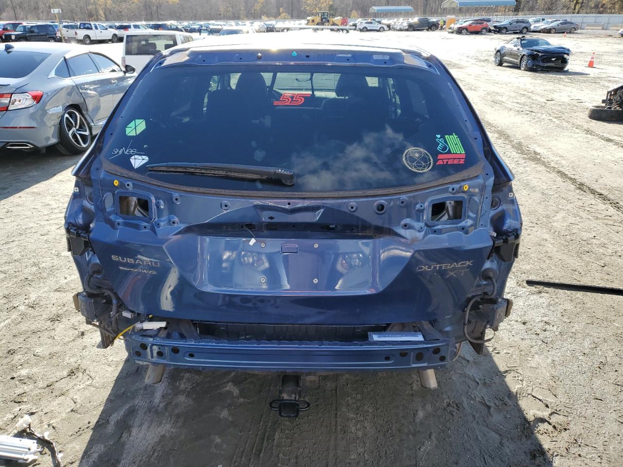 2020 Subaru Outback VIN 4S4BTGND7L3222621 Copart auction photo, all over / stripped damage thumbnail 6