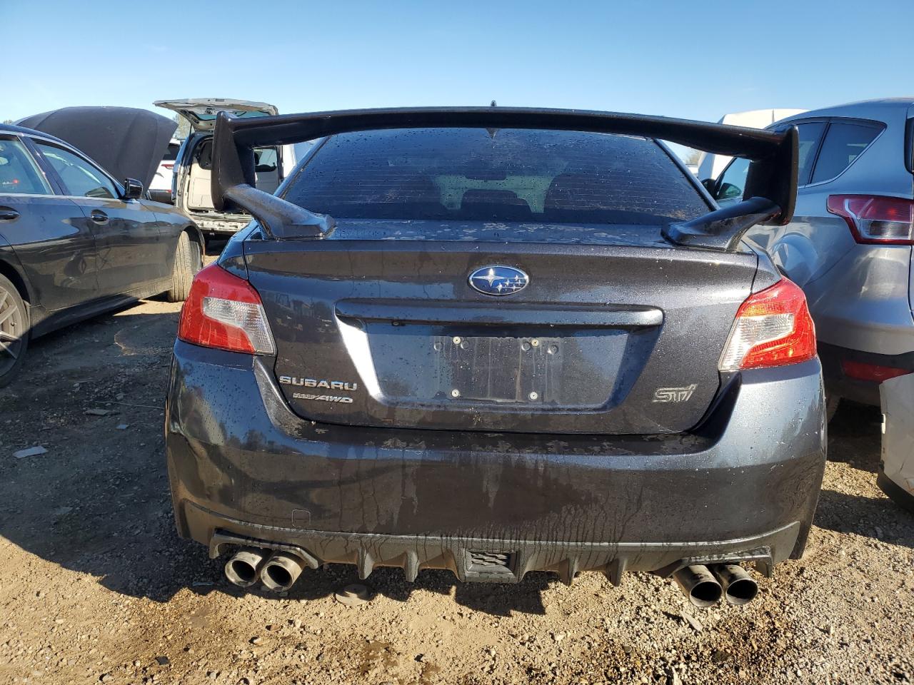 2015 Subaru WRX VIN JF1VA2S65F9803641 Copart auction photo, side damage thumbnail 6