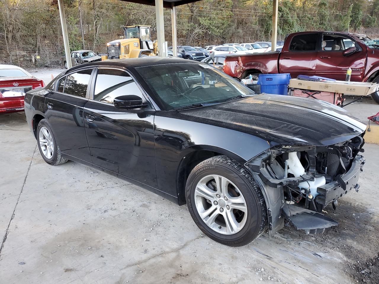 2020 Dodge Charger VIN 2C3CDXBG6LH126694 Copart auction photo, front end damage thumbnail 4
