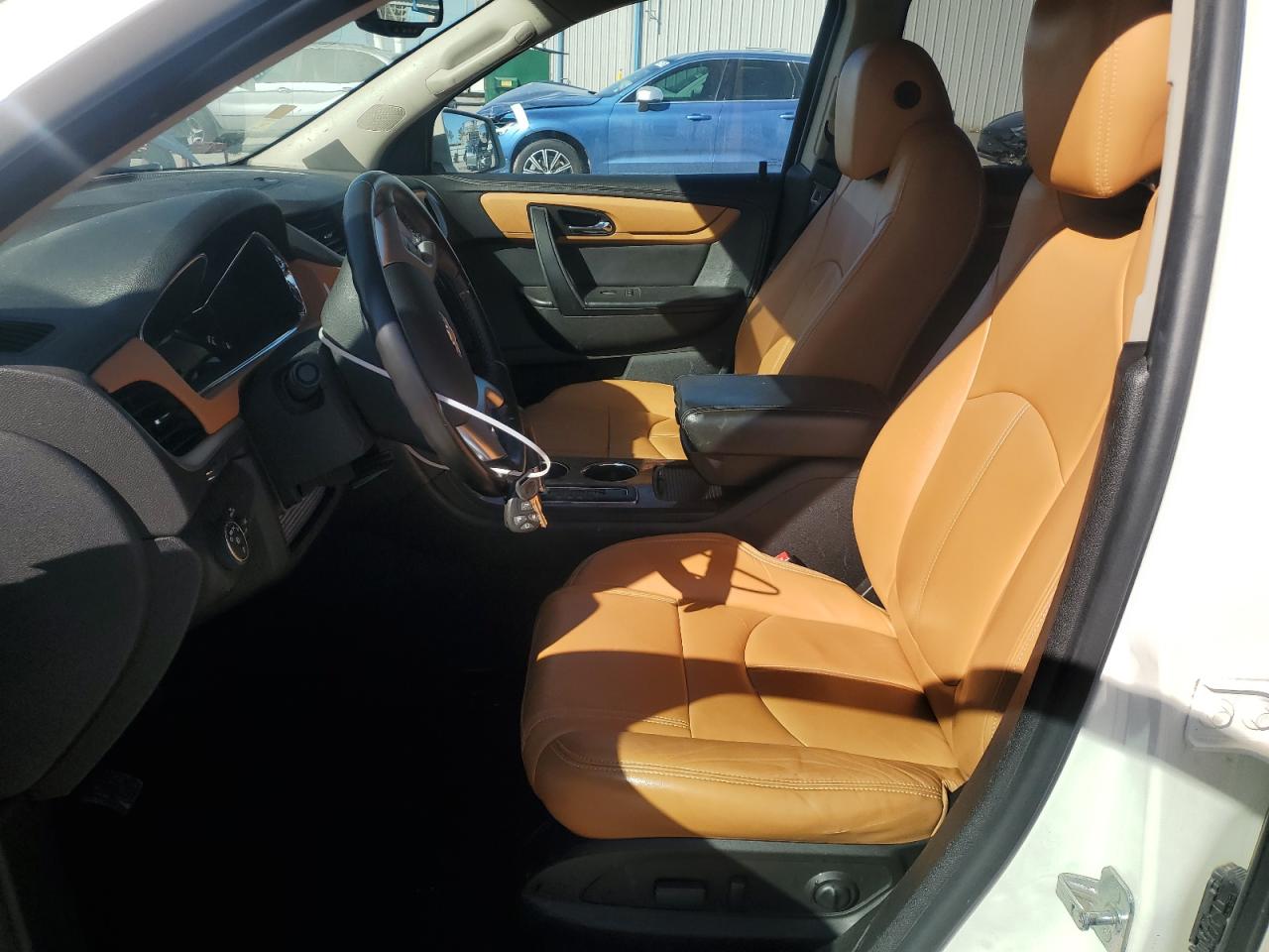 2014 Chevrolet Traverse VIN 1GNKVHKD5EJ198625 Copart auction photo, front end / side damage thumbnail 7