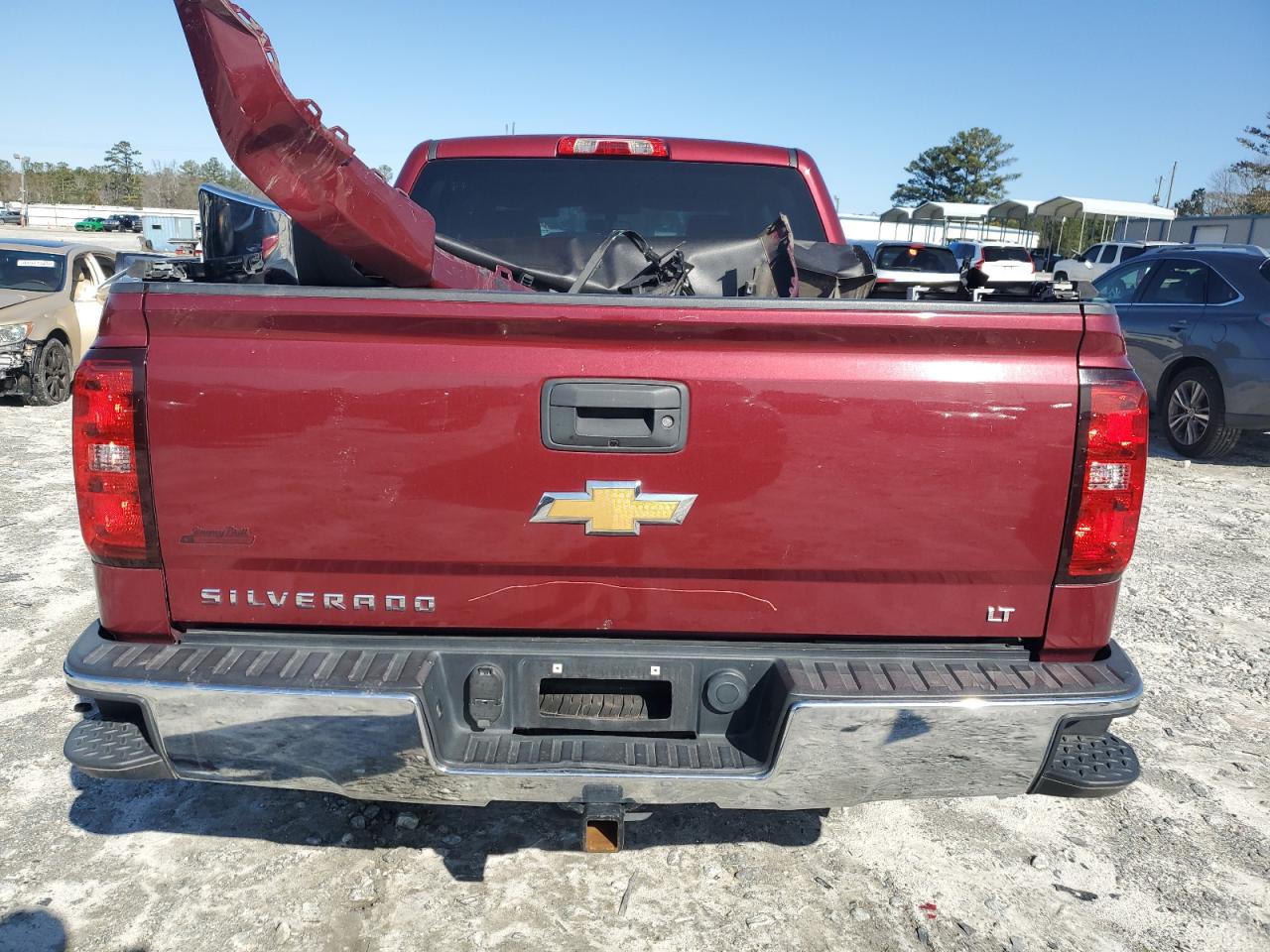 2015 Chevrolet Silverado VIN 3GCPCREC3FG147088 Copart auction photo, front end damage thumbnail 6
