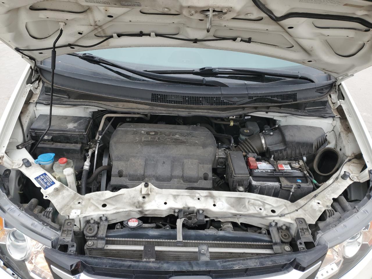 2015 Honda Odyssey VIN 5FNRL5H43FB034284 Copart auction photo, side / front end damage thumbnail 12