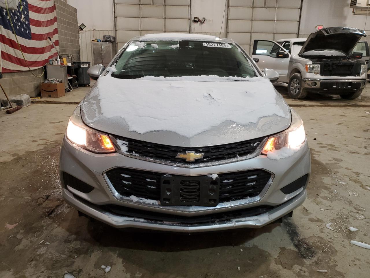 2016 Chevrolet Cruze VIN 1G1BC5SM3G7231384 Copart auction photo, rear end / minor dent/scratches damage thumbnail 5