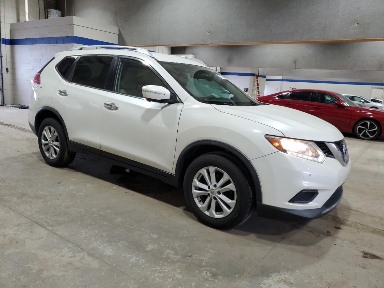 2015 Nissan Rogue VIN KNMAT2MV8FP524669 Copart auction photo, side damage thumbnail 4