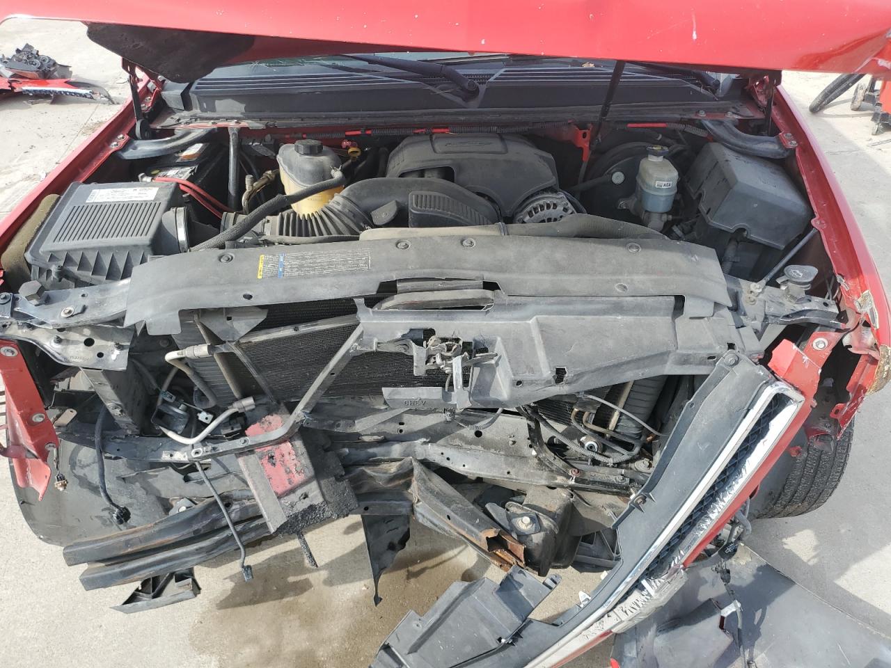 2008 Chevrolet Tahoe VIN 1GNFC13008R171316 Copart auction photo, front end damage thumbnail 13