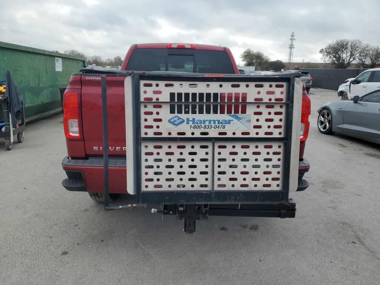 2018 Chevrolet Silverado VIN 1GCVKSEJ1JZ269957 Copart auction photo, front end / side damage thumbnail 6