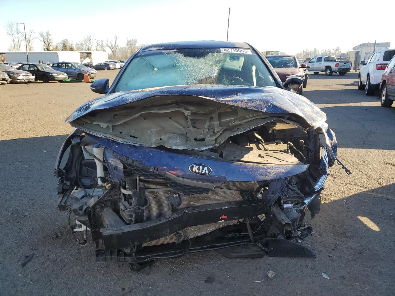 2018 KIA Optima VIN 5XXGT4L34JG208210 Copart auction photo, all over damage thumbnail 5