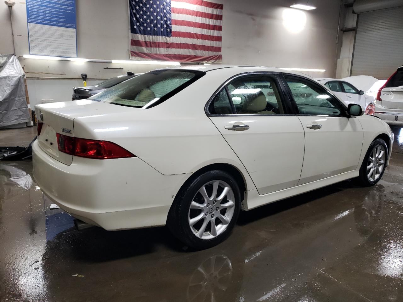 2007 Acura TSX VIN JH4CL96867C004664 Copart auction photo, front end damage thumbnail 3