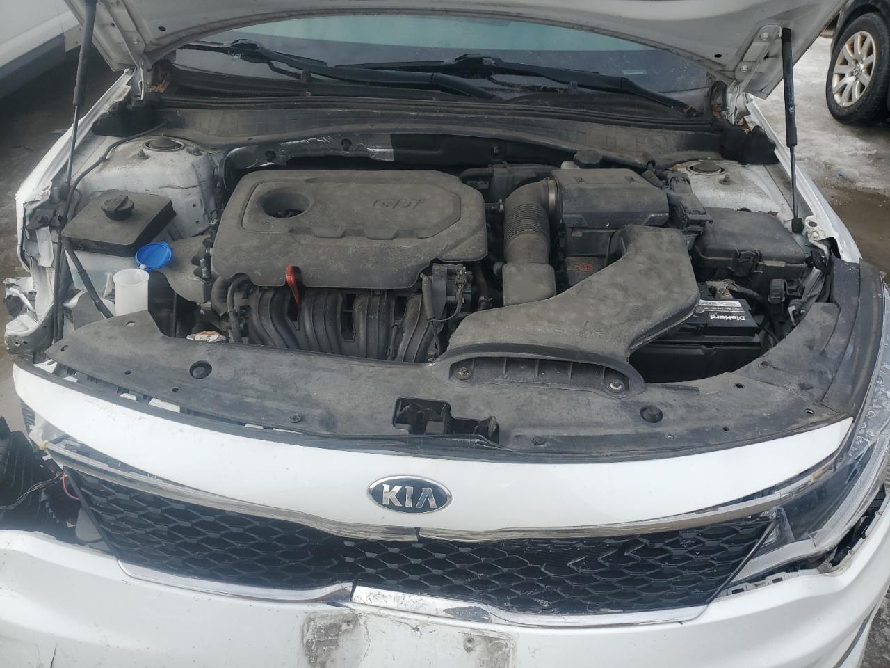 2017 KIA Optima VIN 5XXGT4L35HG174403 Copart auction photo, front end damage thumbnail 11