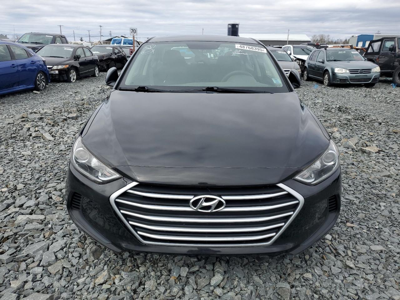2017 Hyundai Elantra VIN 5NPD74LF9HH120236 Copart auction photo, water/flood damage thumbnail 5