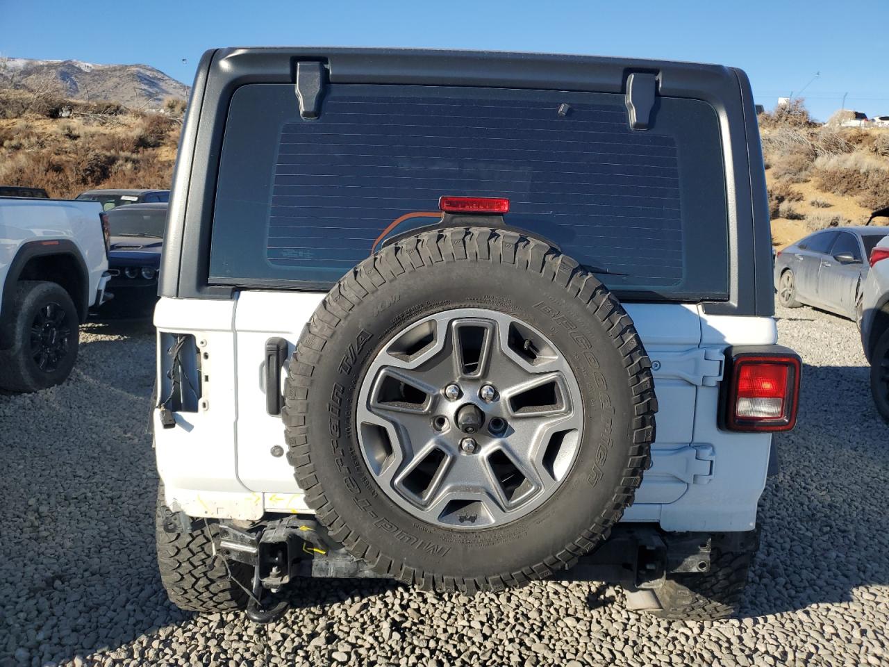 2019 Jeep Wrangler VIN 1C4GJXAG1KW645448 Copart auction photo, frame damage / all over damage thumbnail 6