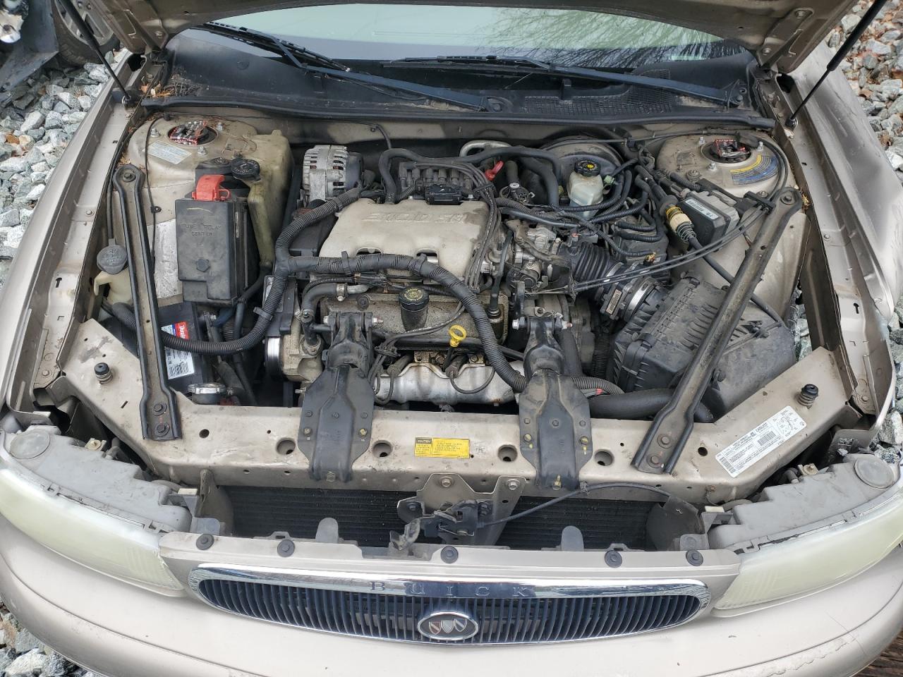 2001 Buick Century VIN 2G4WY55J511224142 Copart auction photo, side damage thumbnail 13